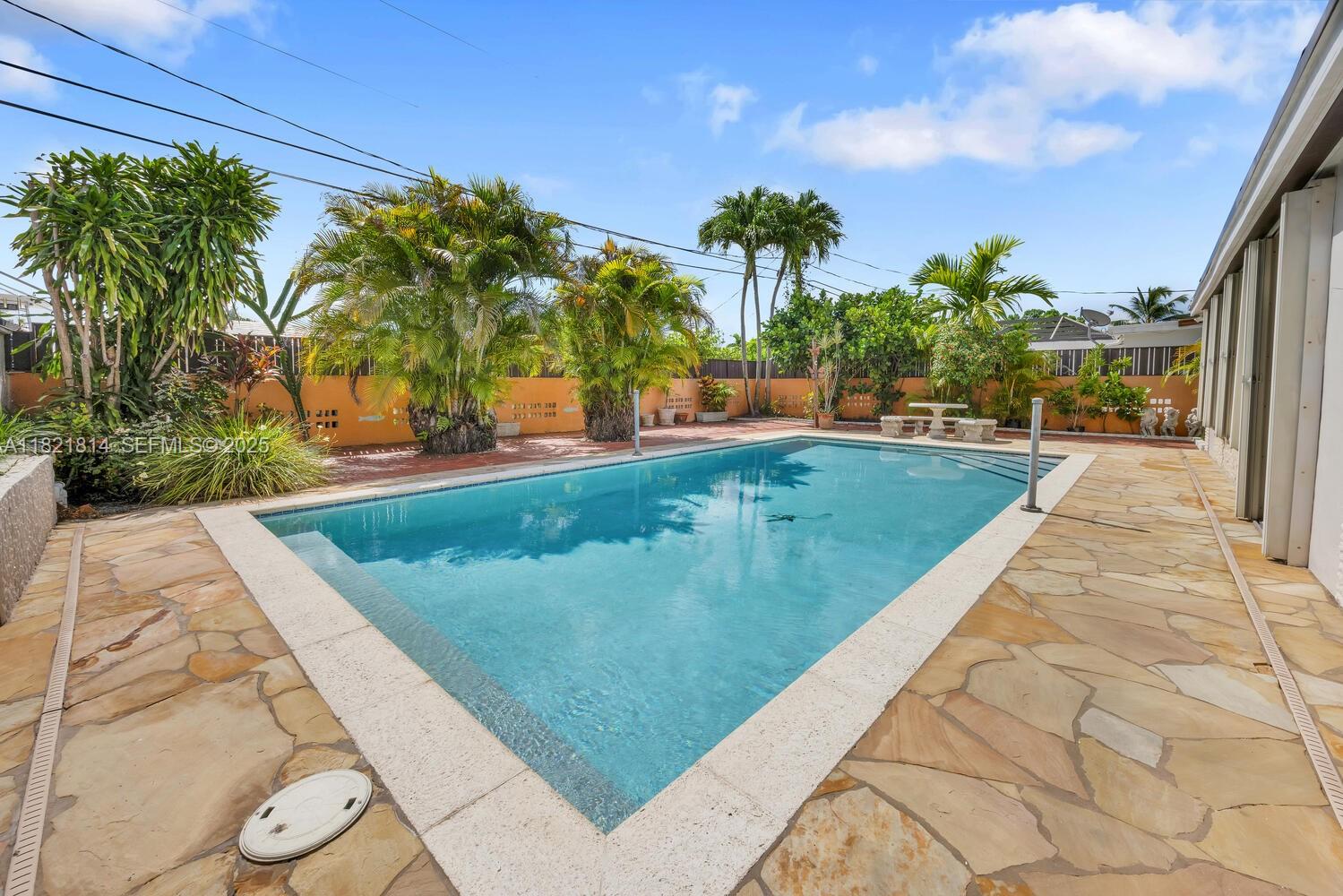 5025 Southwest 90th Court Miami, FL 33165 - Photo 14 of 18 a view of a backyard