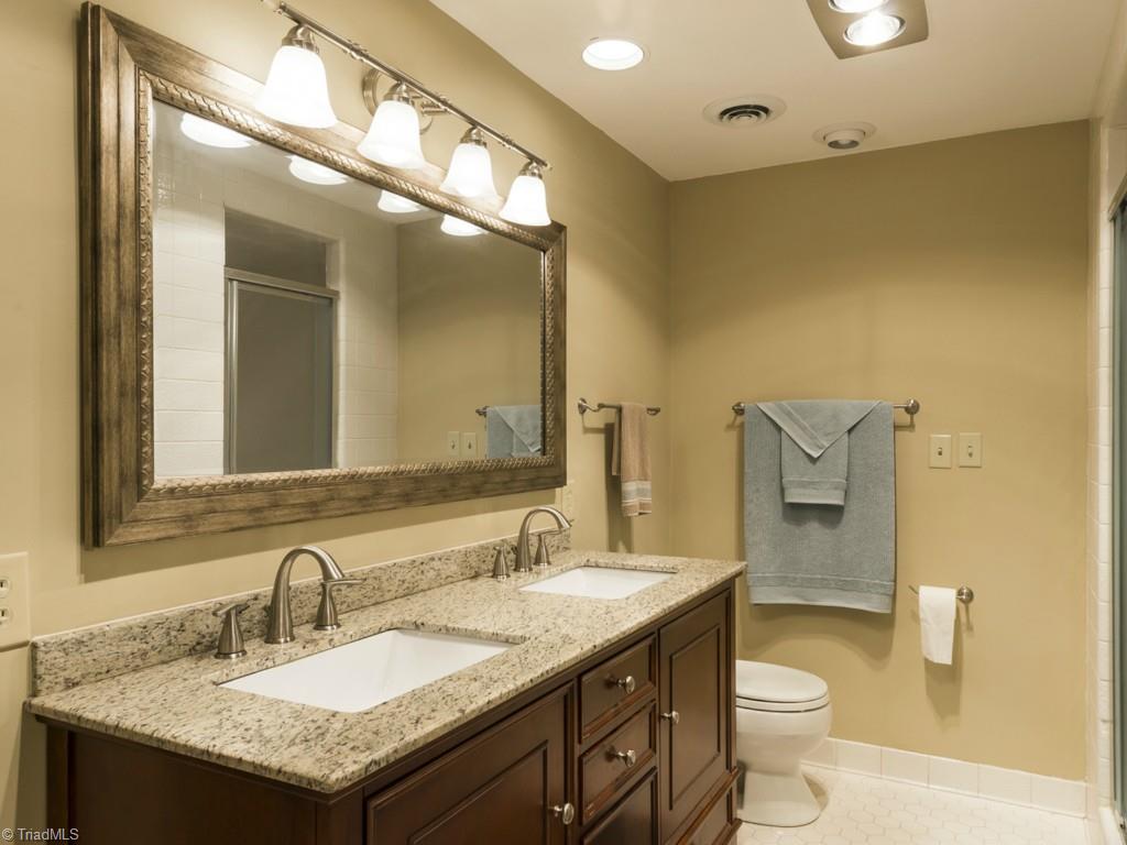 3612 Pinetop Road Greensboro, NC 27410 - Photo 19 of 30 Updated Master Bath with Double Vanity!