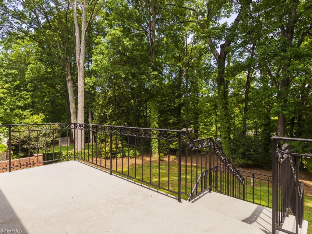 3612 Pinetop Road Greensboro, NC 27410 - Photo 28 of 30 More serene views from your concrete patio!