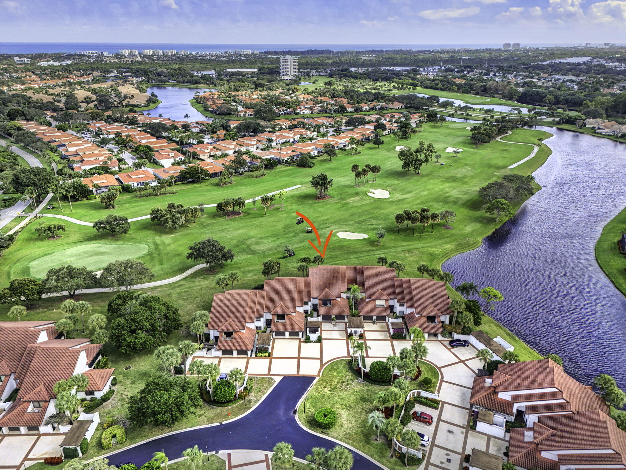 16550 Traders Crossing South, Unit 248 Jupiter, FL 33477 - Photo 47 of 50 an aerial view of multiple house