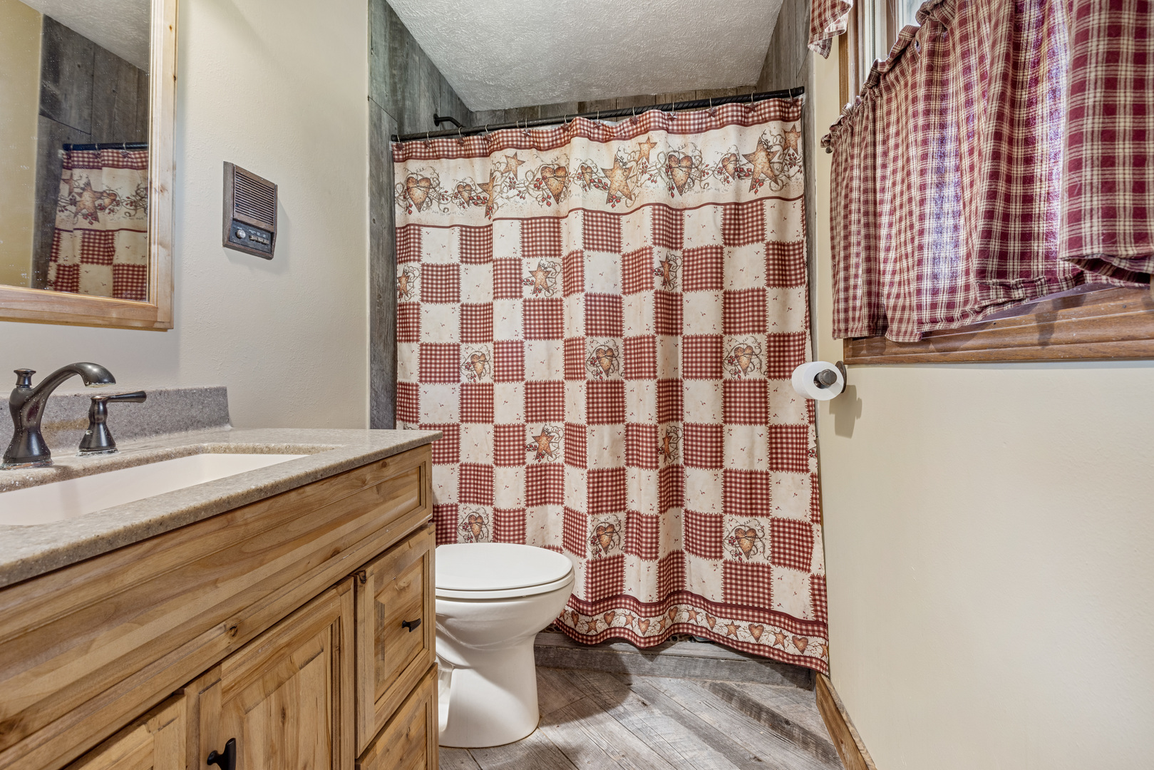 5394 South Mill Pond Road Rochelle, IL 61068 - Photo 11 of 28 a bathroom with a sink toilet and shower