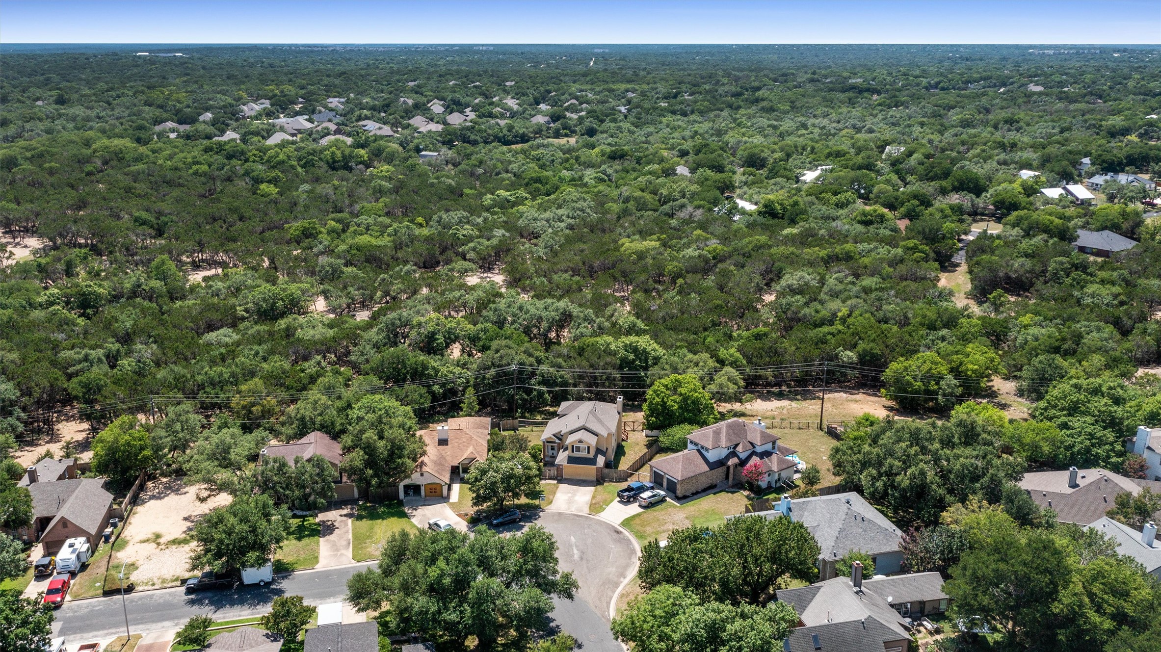 3011 Wadsworth Way Austin, TX 78748 - Photo 23 of 28 an aerial view of a city with lots of residential buildings