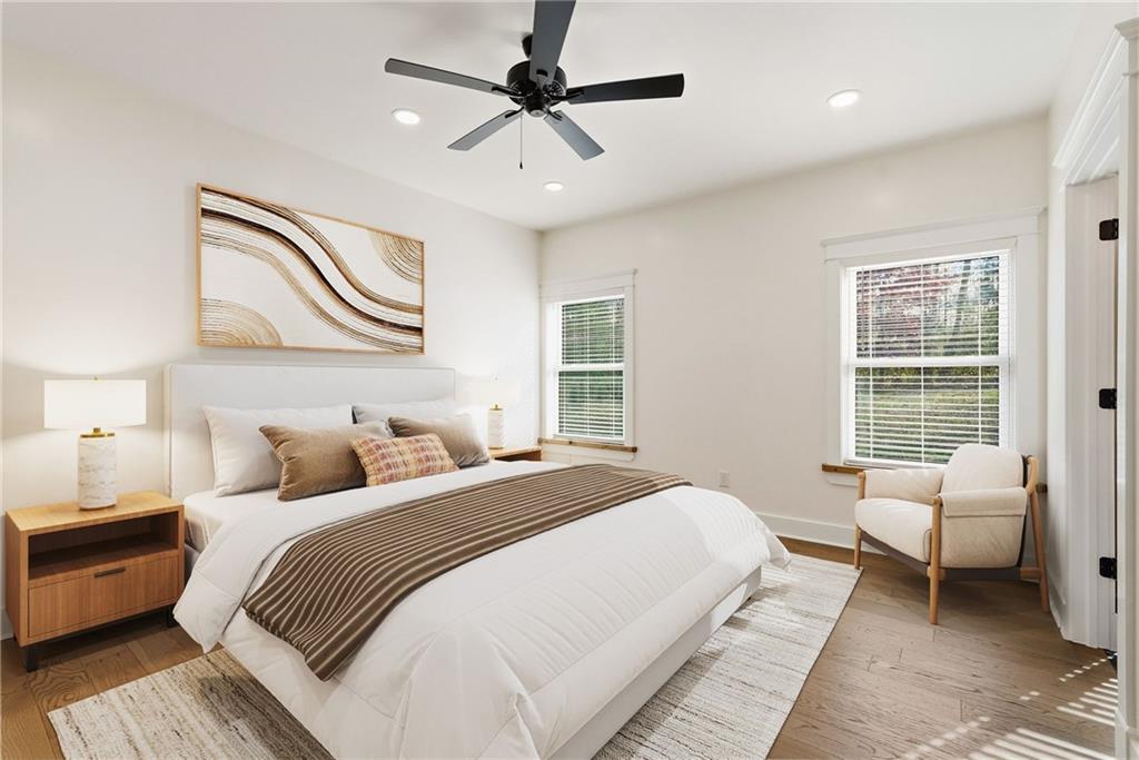 4844 Lucerne Road Indiana, PA 15701 - Photo 18 of 39 a bedroom with a bed couch and window