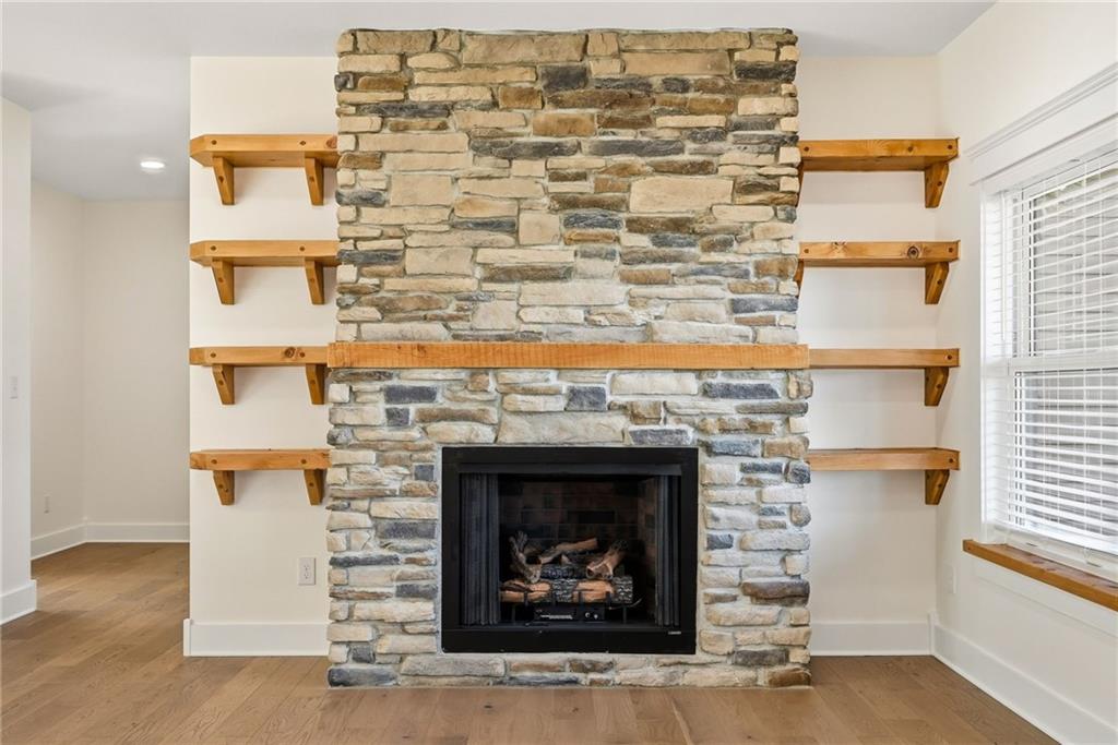 4844 Lucerne Road Indiana, PA 15701 - Photo 7 of 39 view of a fireplace with wooden floor