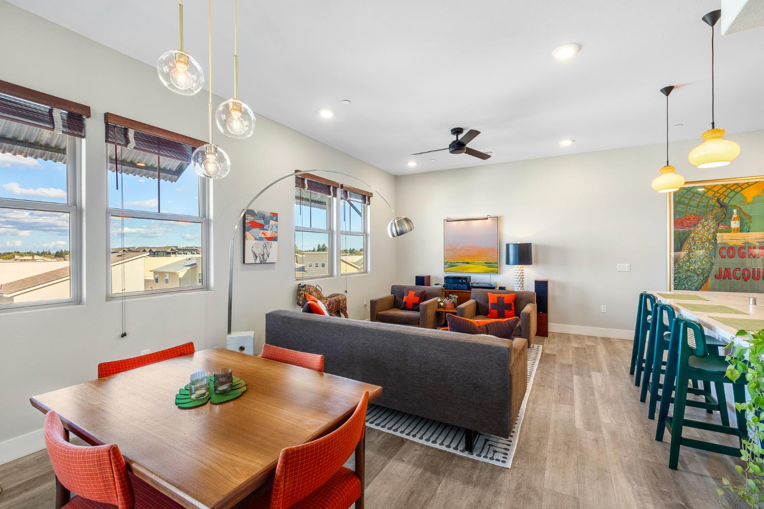 1661 Spring Street, Unit 433 Davis, CA 95616 - Photo 20 of 56 a living room with furniture and a table