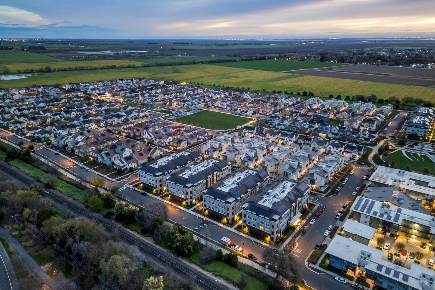 1661 Spring Street, Unit 433 Davis, CA 95616 - Photo 40 of 56 a city view with a lake