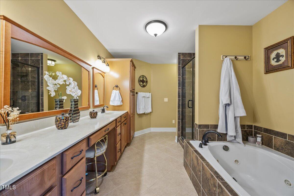 12636 Old Creedmoor Road Raleigh, NC 27613 - Photo 25 of 45 Owner's Suite Bathroom