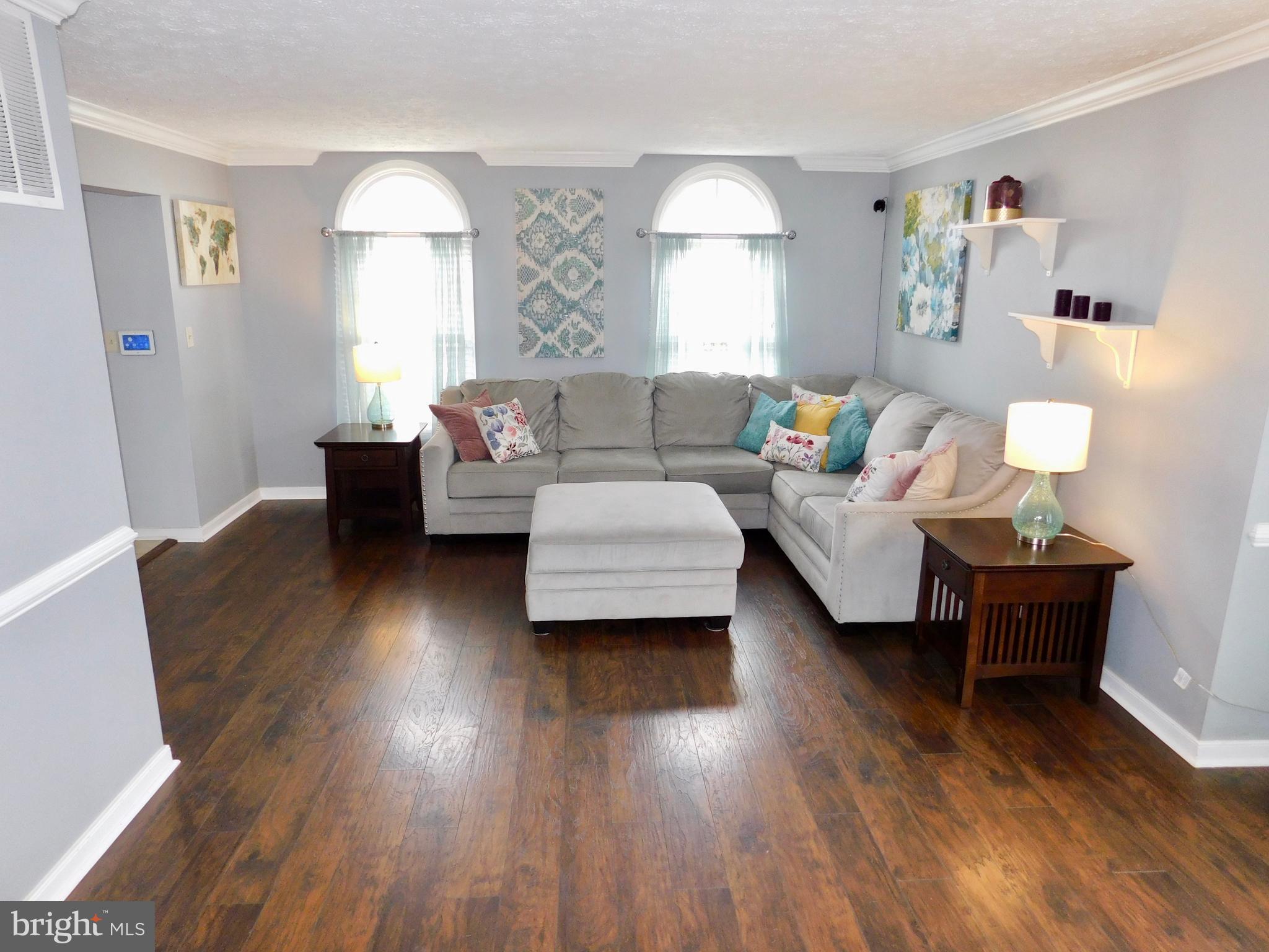 1708 Ross Road Forest Hill, MD 21050 - Photo 12 of 54 Living Room with beautiful updated flooring