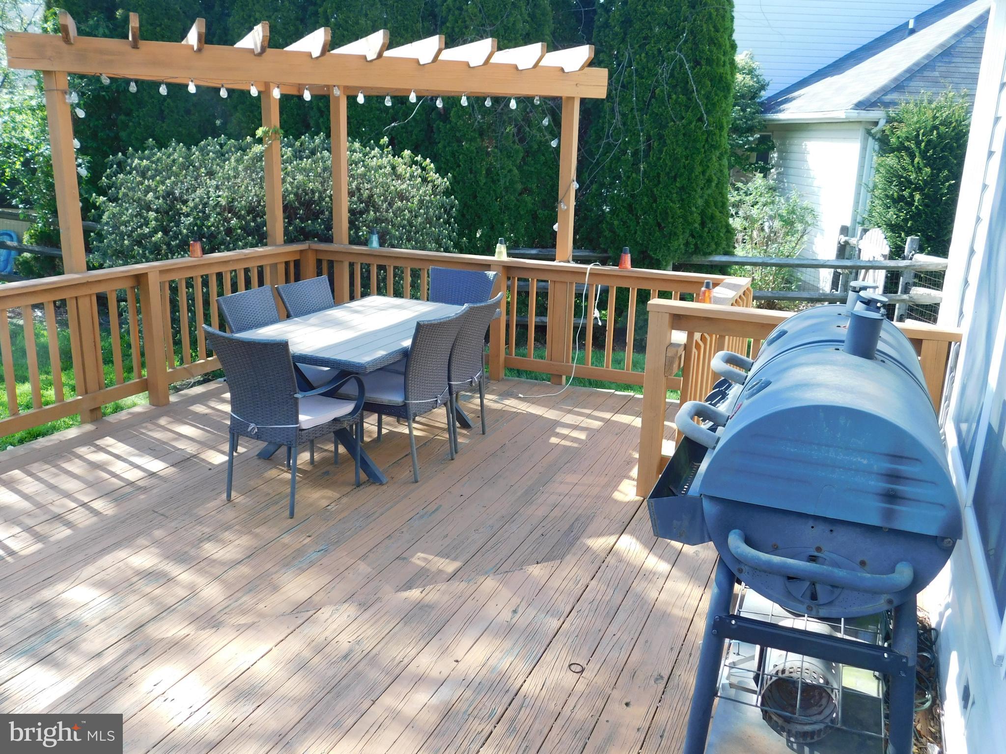 1708 Ross Road Forest Hill, MD 21050 - Photo 49 of 54 Rear Deck and Pergola