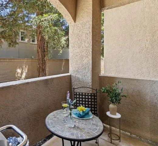 a view of front door