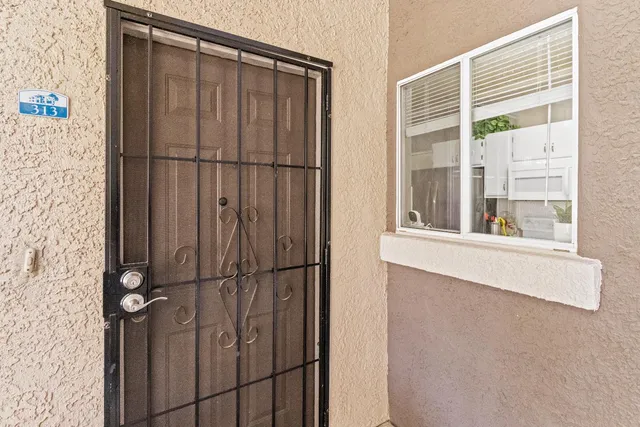 a front view of a house with a garage