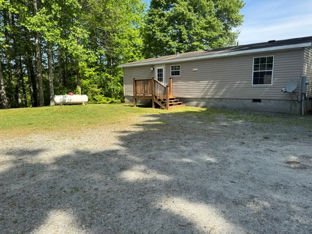 385 V C Pk Road Marble, NC 28905 - Photo 6 of 19 a view of a house with backyard and trees