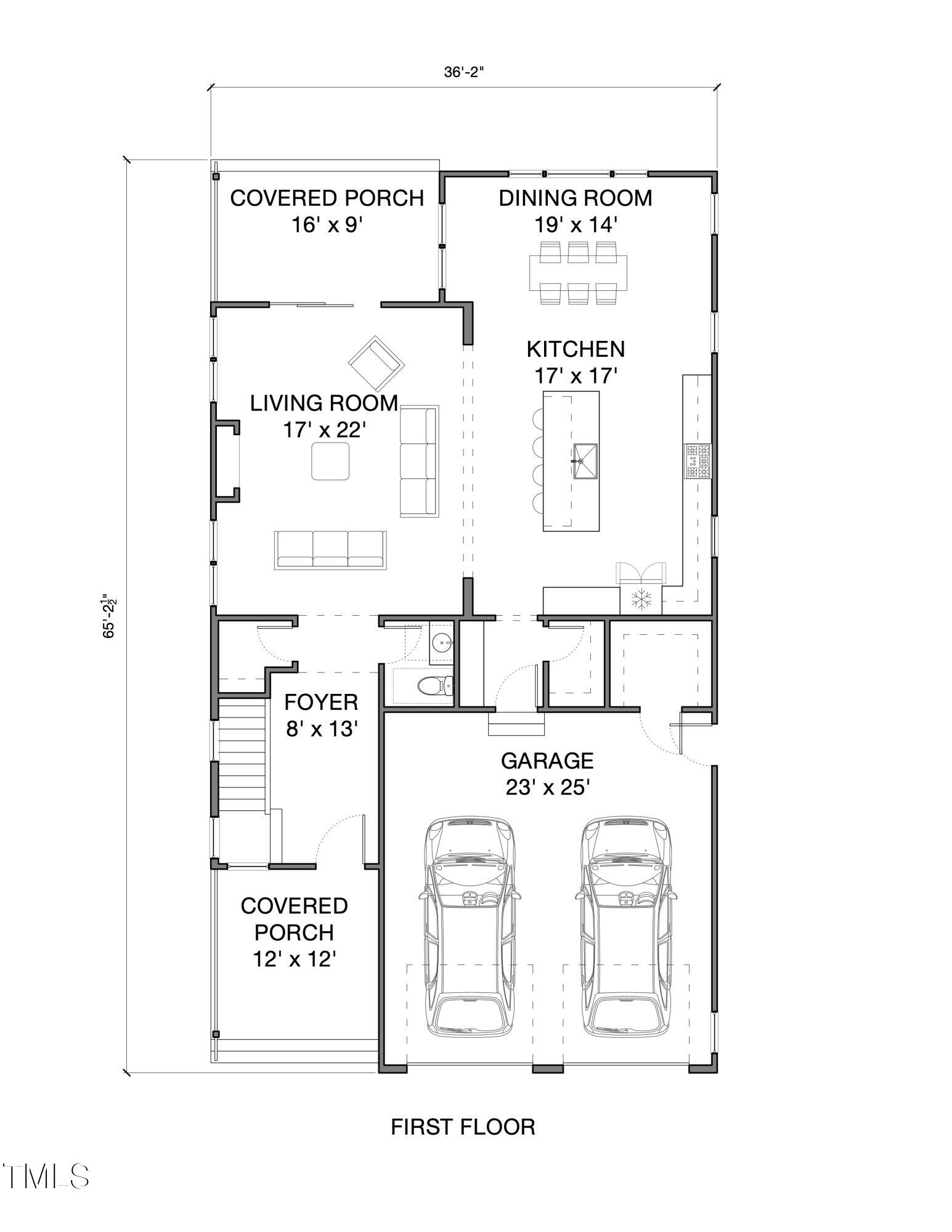 324 Waldo Street Cary, NC 27511 - Photo 50 of 51 Floor Plan - 324 Waldo St (1)