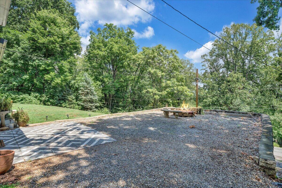 731 Eddies Road Salem, VA 24153 - Photo 39 of 48 Expansive gravel patio with firepit