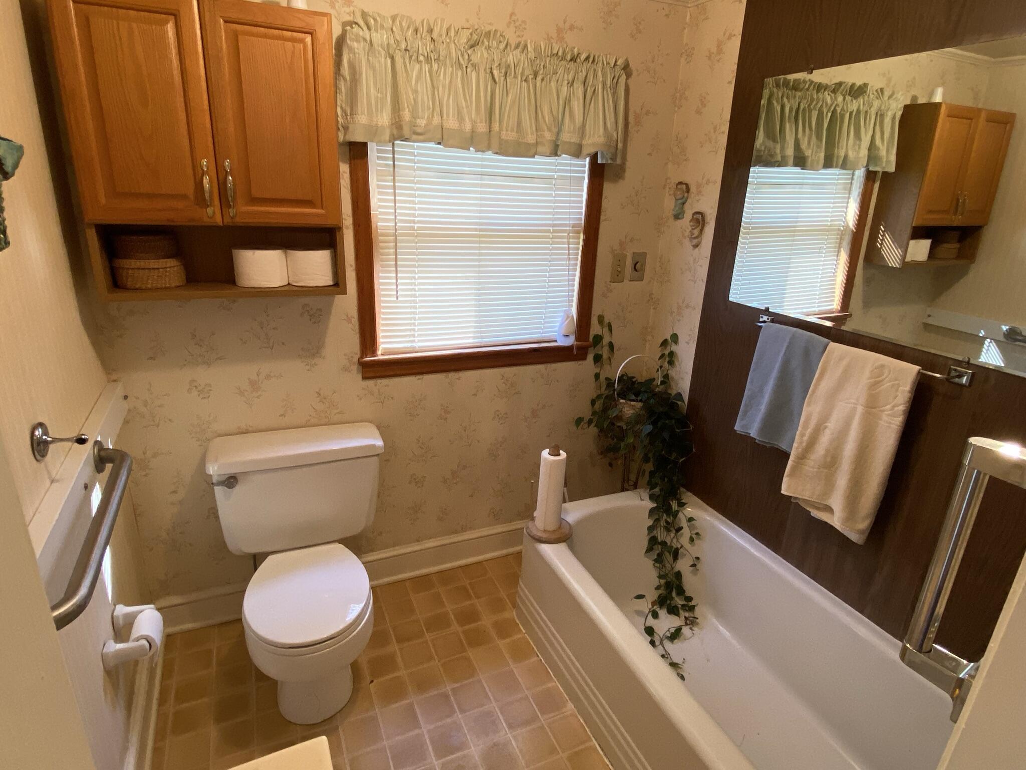 759 Runnett Bag Road Ferrum, VA 24088 - Photo 12 of 74 a bathroom with a sink a toilet a tub and shower