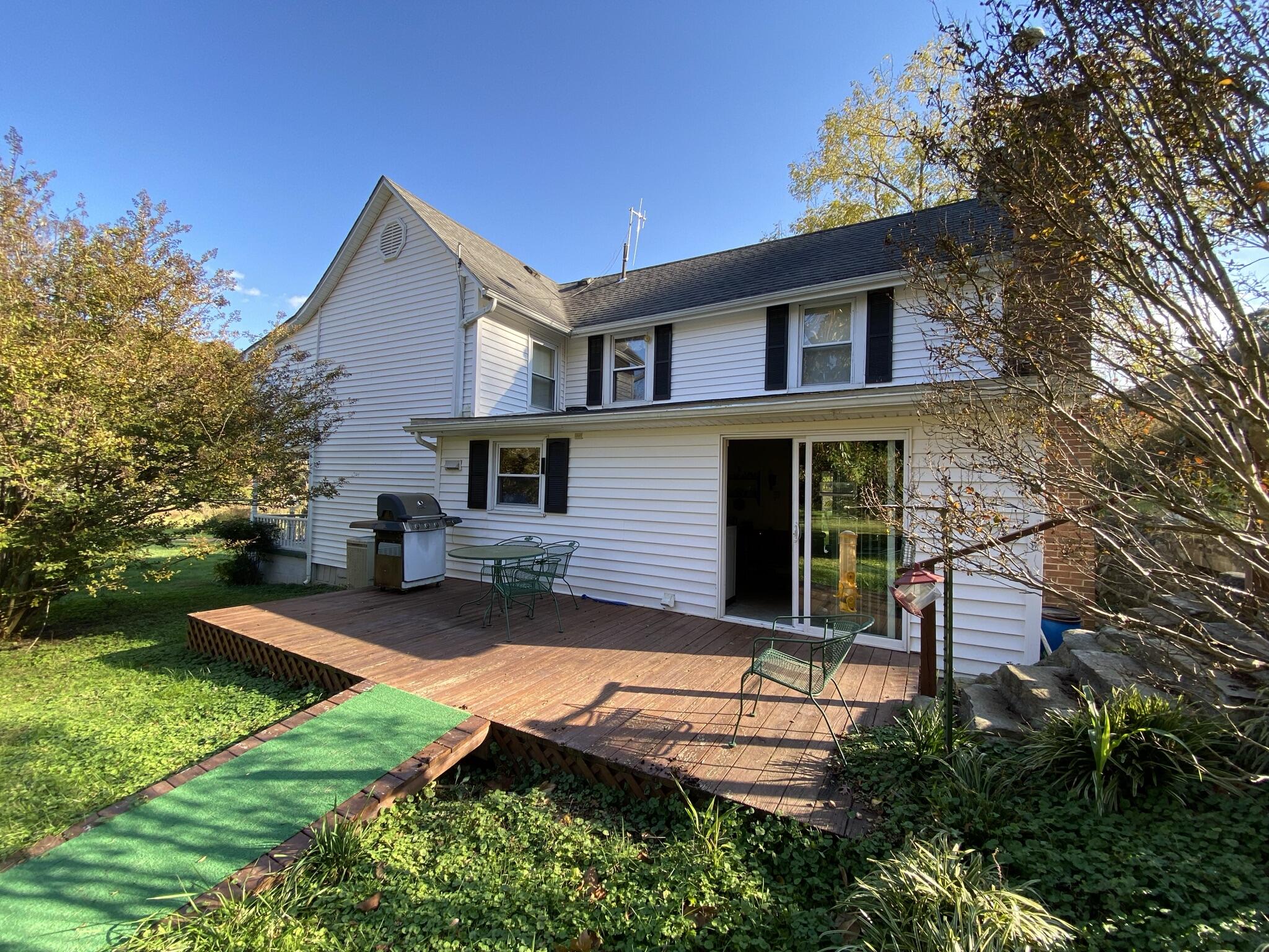 759 Runnett Bag Road Ferrum, VA 24088 - Photo 20 of 74 front view of a house with a yard