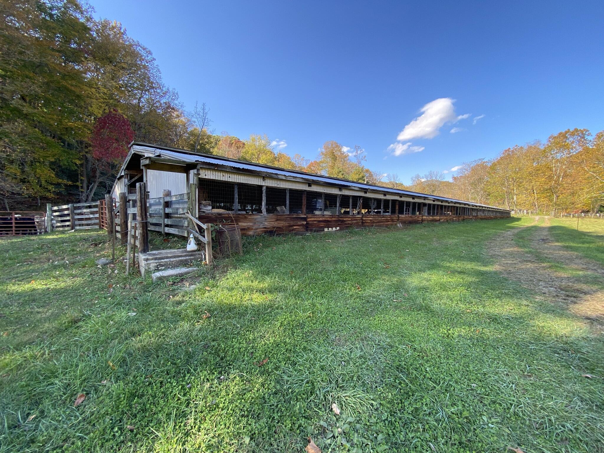 759 Runnett Bag Road Ferrum, VA 24088 - Photo 28 of 74 a view of a house with a backyard