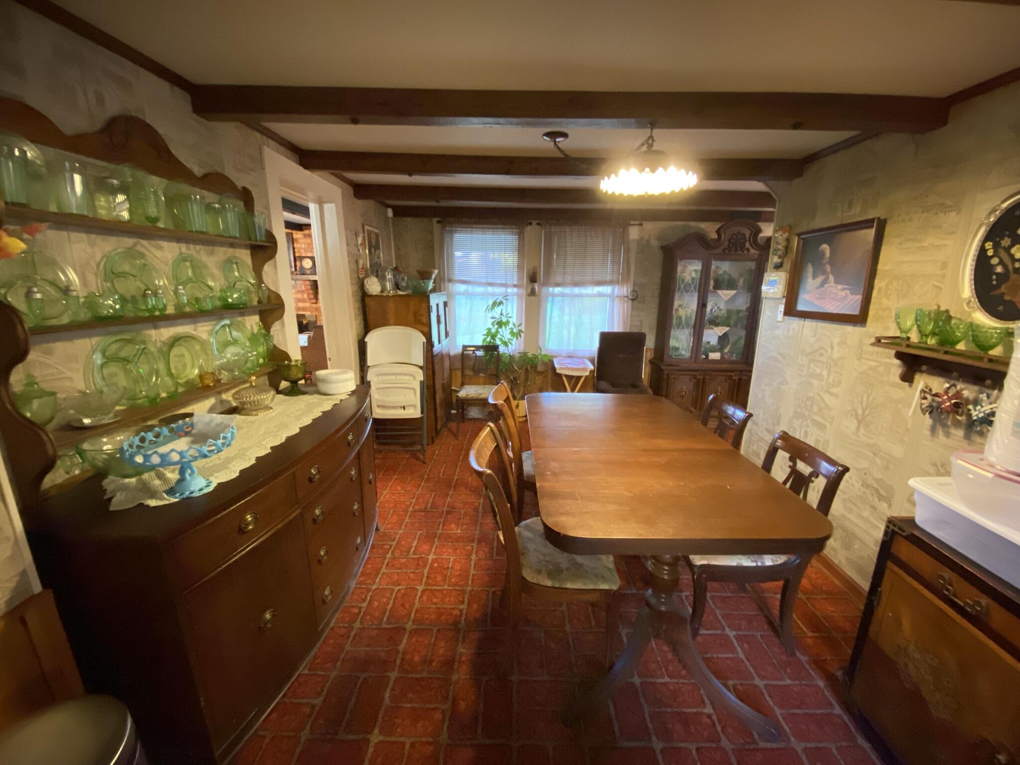 759 Runnett Bag Road Ferrum, VA 24088 - Photo 45 of 74 a view of a dining room with furniture and wooden floor