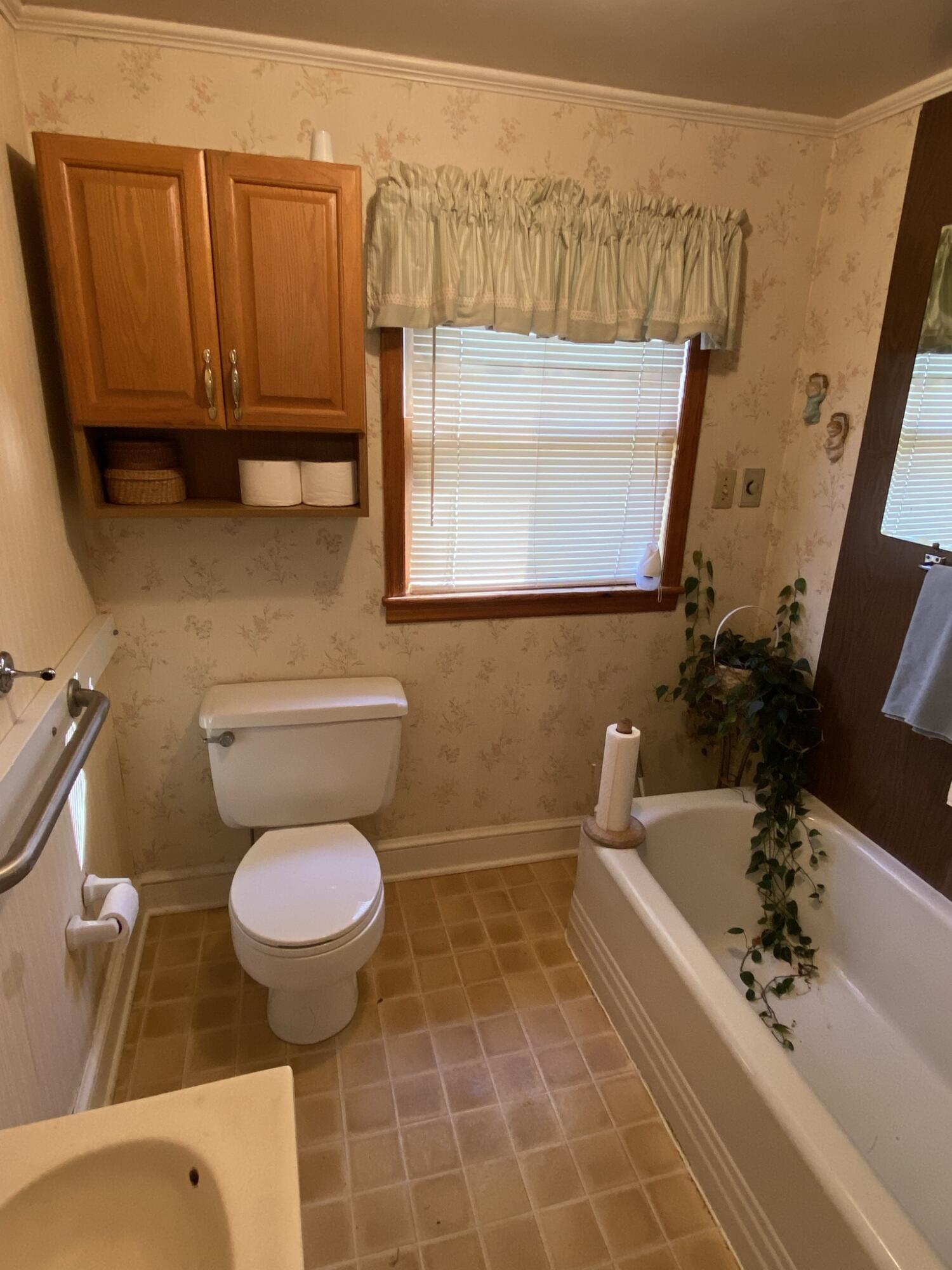 759 Runnett Bag Road Ferrum, VA 24088 - Photo 47 of 74 a bathroom with a sink and a mirror