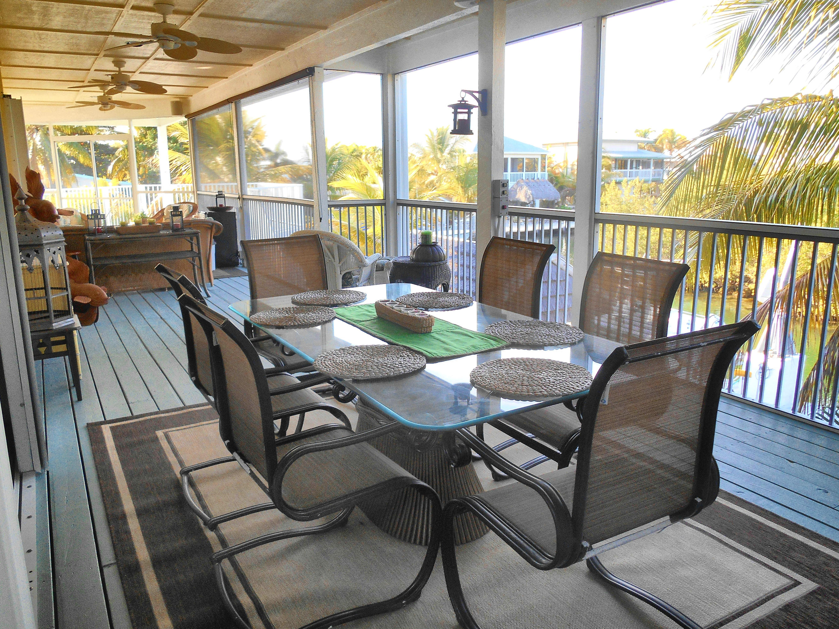 28535 Anne Bonny Road Summerland Key, FL 33042 - Photo 6 of 45 View of the extensive outdoor living are
