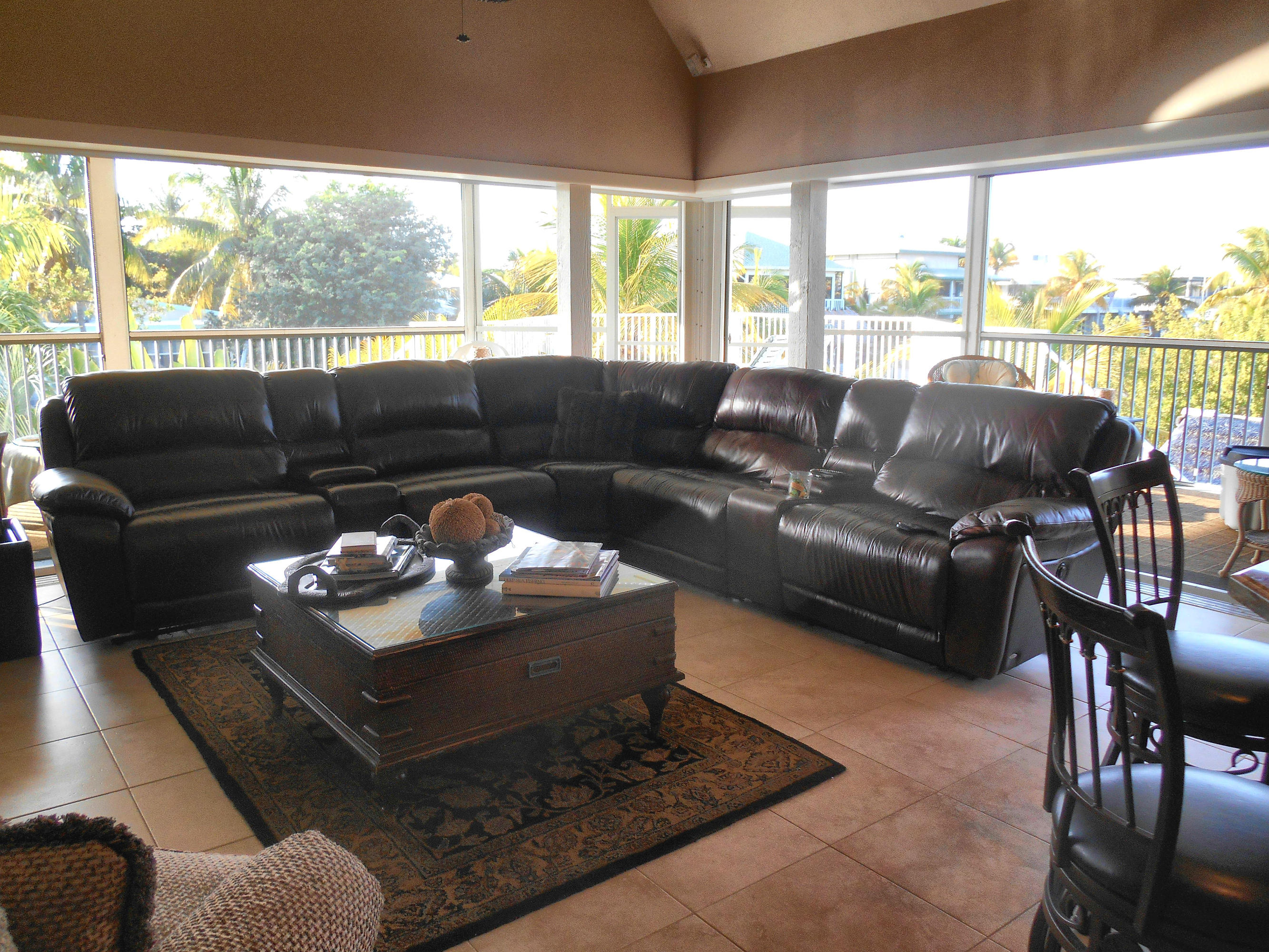 28535 Anne Bonny Road Summerland Key, FL 33042 - Photo 9 of 45 Wall to wall windows and sliding doors