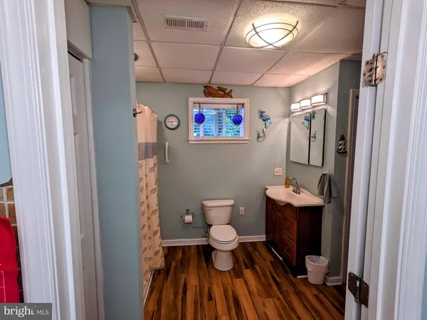 a bathroom with a shower and a sink