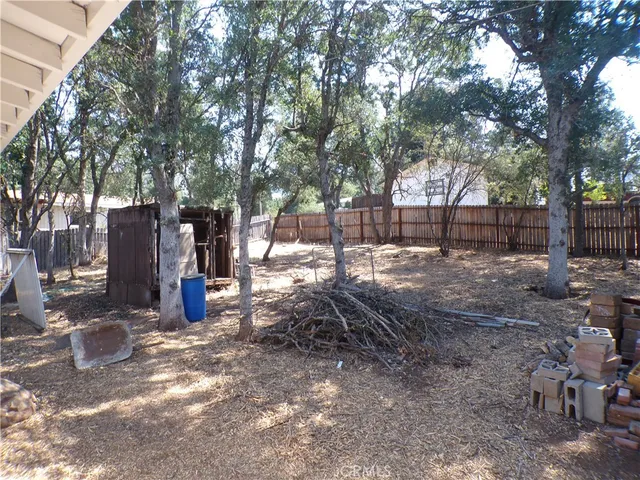 a view of outdoor space with trees