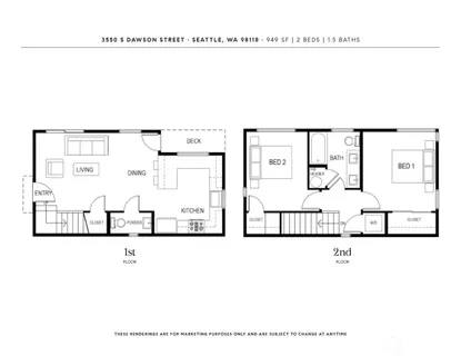 $549,000 | 3550 South Dawson Street, Seattle, WA 98118