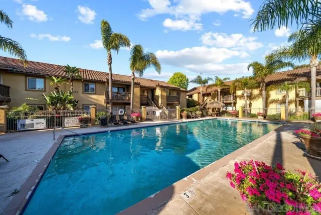 a view of a house with a swimming pool