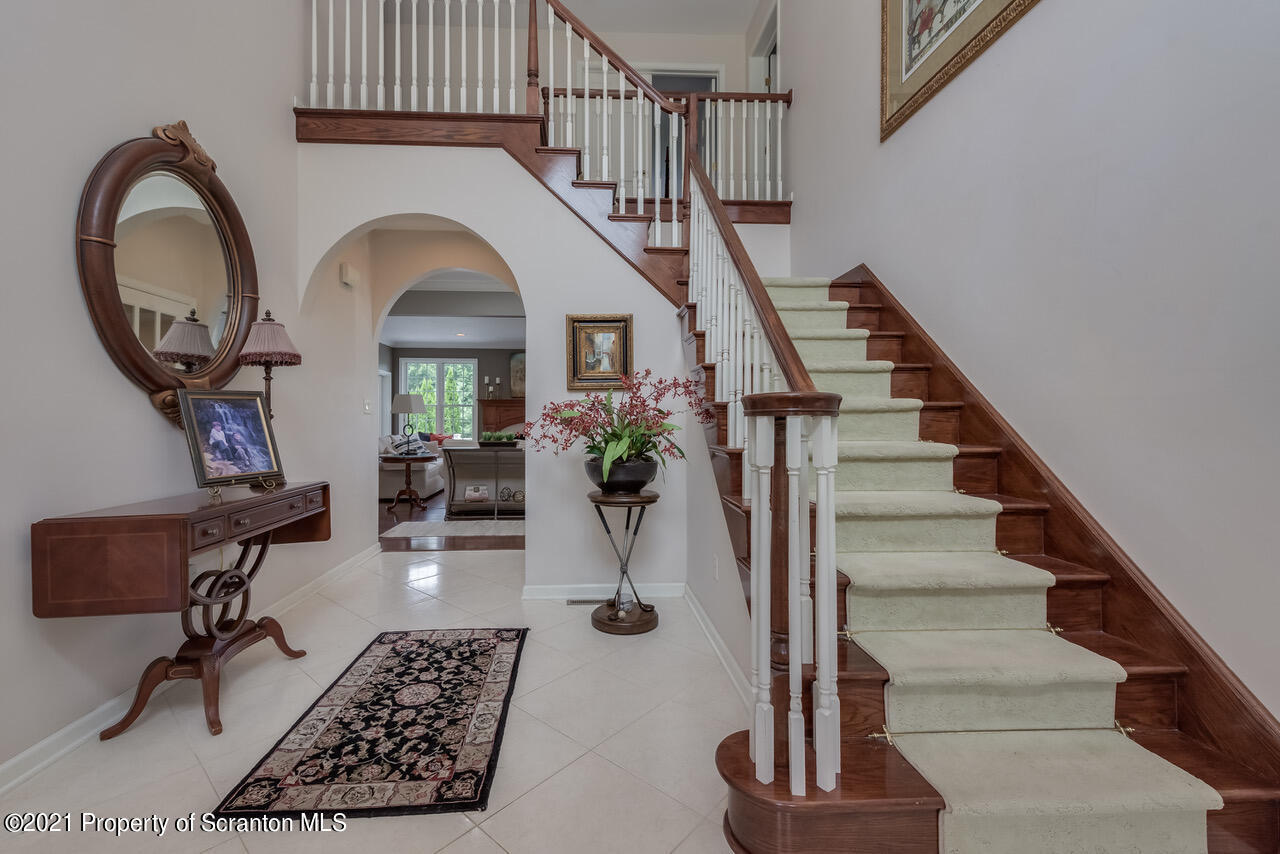 14 Kipling Drive Moosic, PA 18507 - Photo 2 of 42 a view of hall way with furniture and entryway