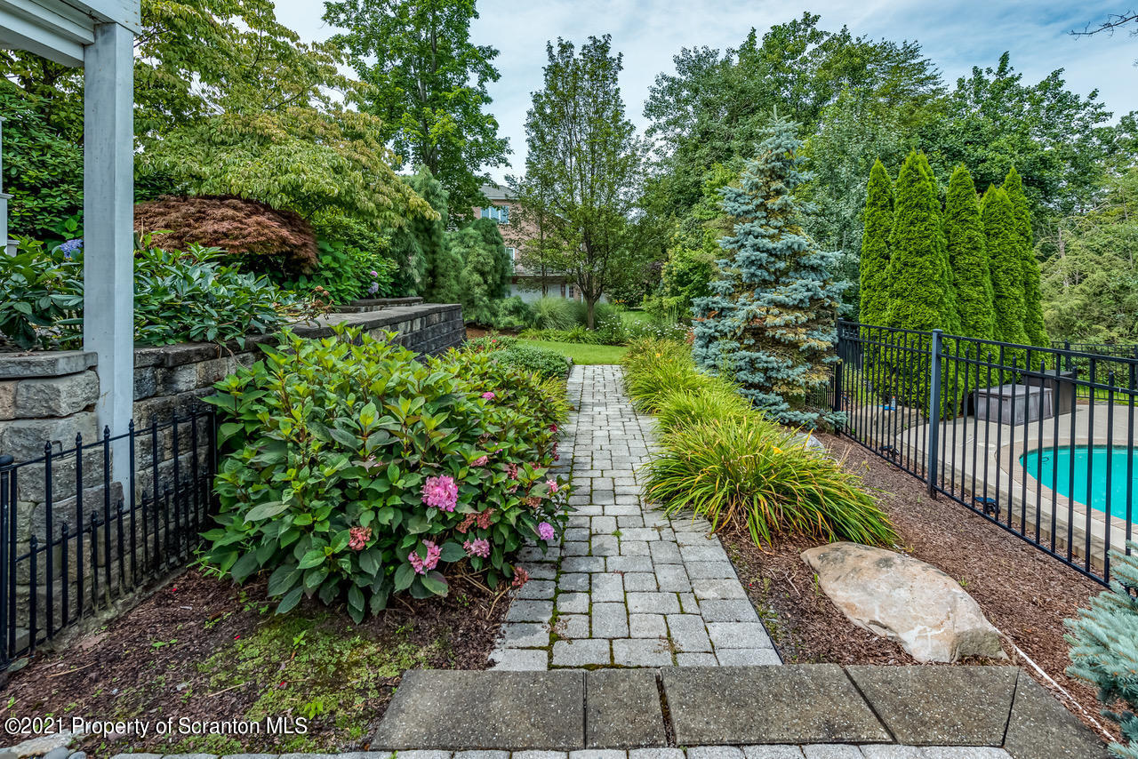 14 Kipling Drive Moosic, PA 18507 - Photo 39 of 42 a view of a garden with pathway