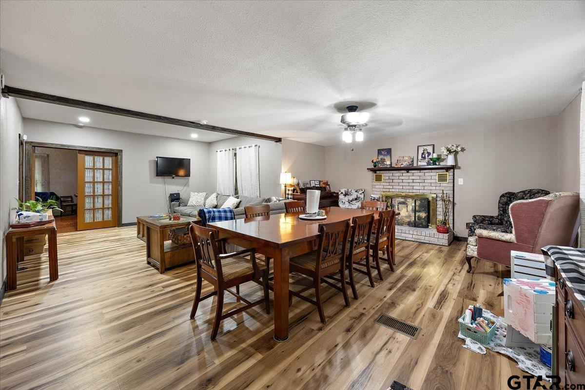 429 Main Street Rusk, TX 75785 - Photo 12 of 26 a view of a dining room with furniture and wooden floor