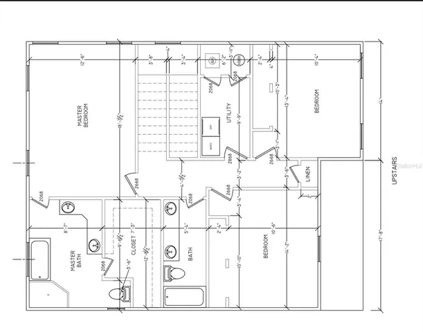 a view of a balcony with a red umbrella