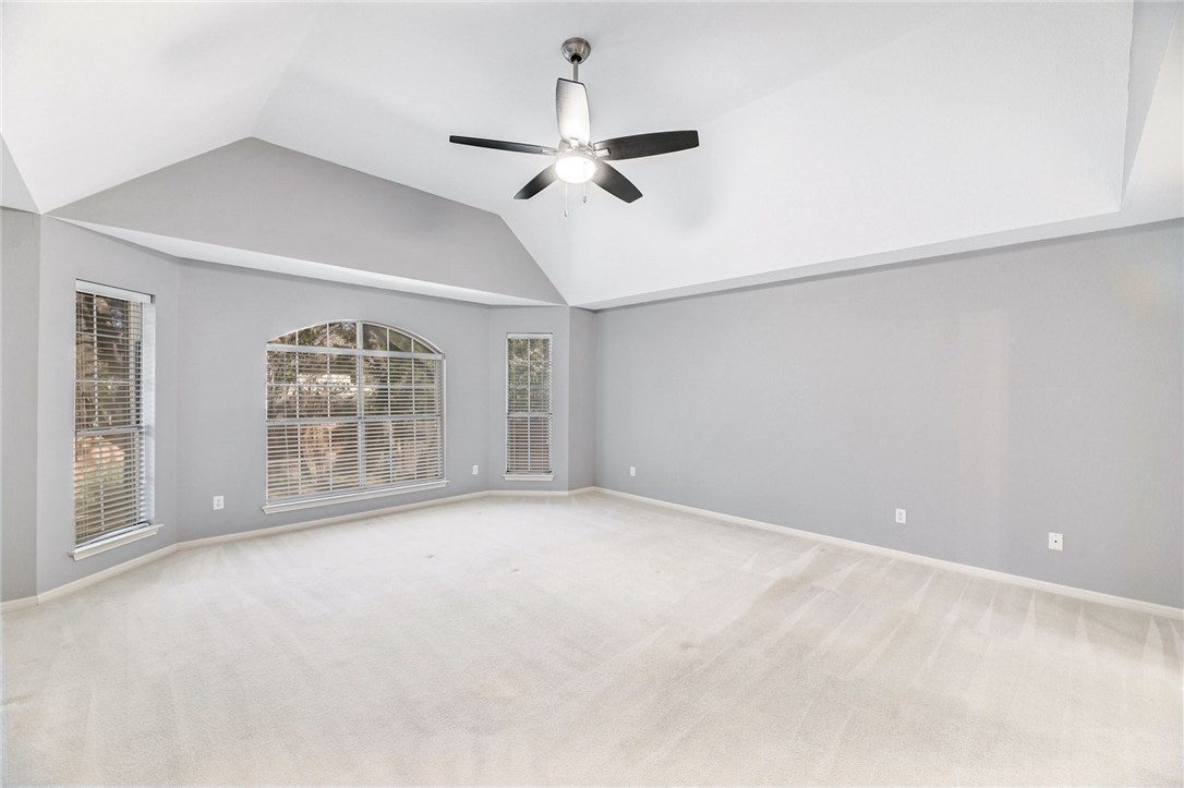 9404 Temecula Pass Austin, TX 78717 - Photo 12 of 31 Huge, Peaceful Master Bedroom Overlooking the Backyard.