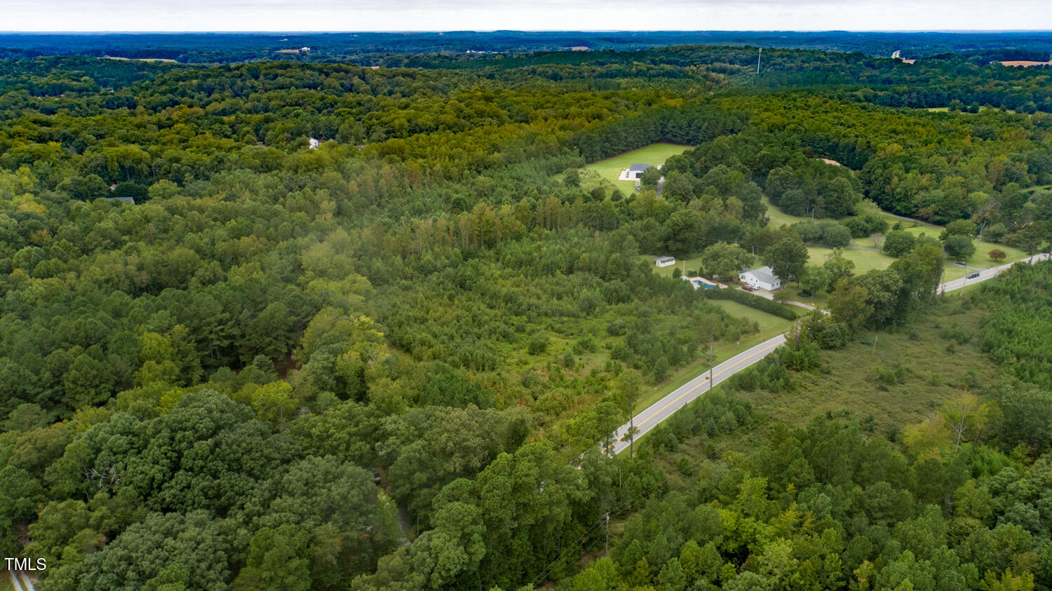 9841 Quail Roost Road Bahama, NC 27503 - Photo 11 of 12 a view of a lush green forest with lots of trees