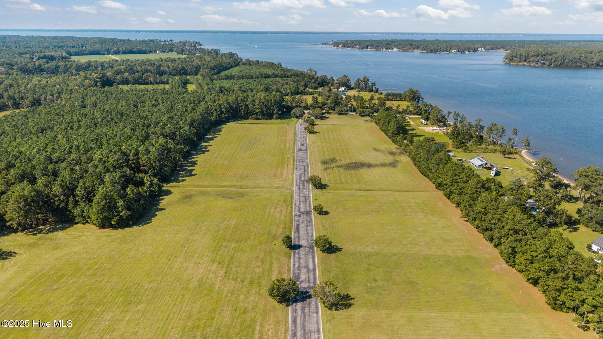 111 Waterway Road Havelock, NC 28532 - Photo 15 of 21 Aerial looking toward ICW - Neuse