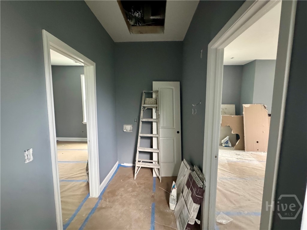 802 West 44th Street Savannah, GA 31405 - Photo 15 of 18 Laundry / Attic entrance