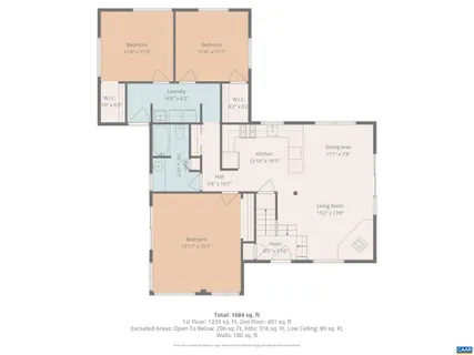 a picture of a floor plan