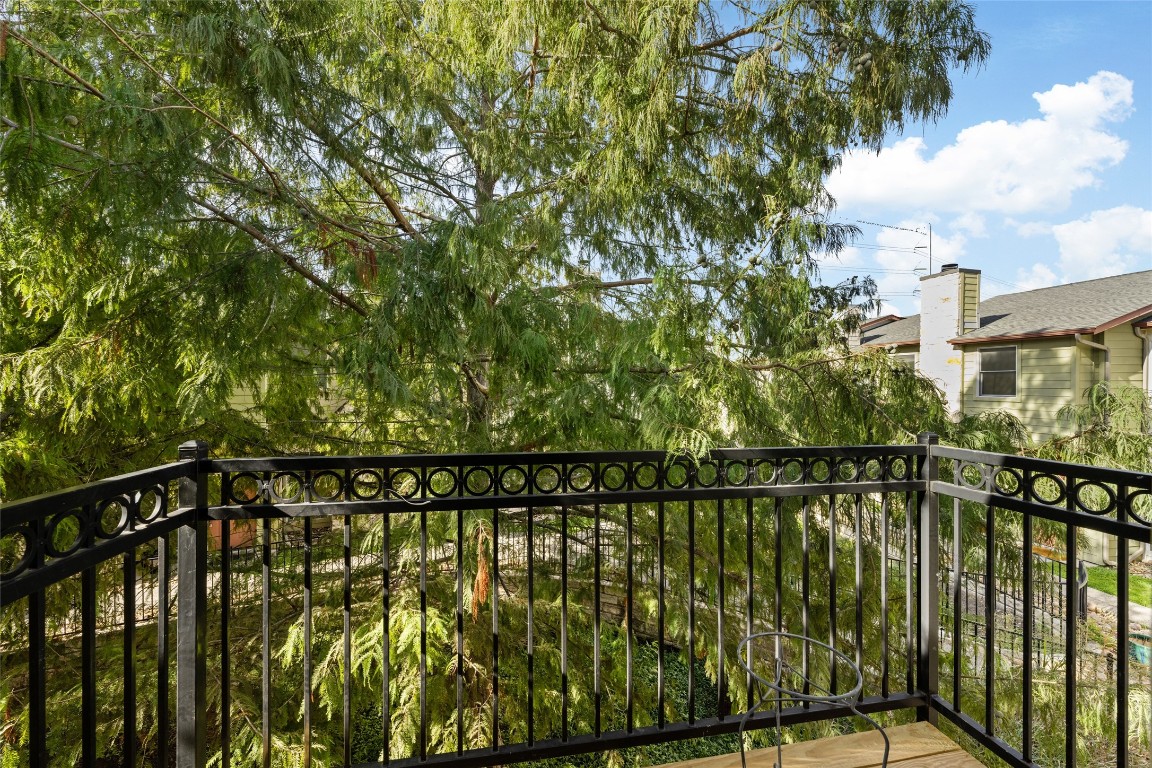 6900 East Riverside Drive, Unit 12 Austin, TX 78741 - Photo 23 of 27 a view of swimming pool from a balcony