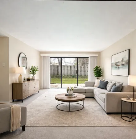 an empty room with a empty space and a ceiling fan