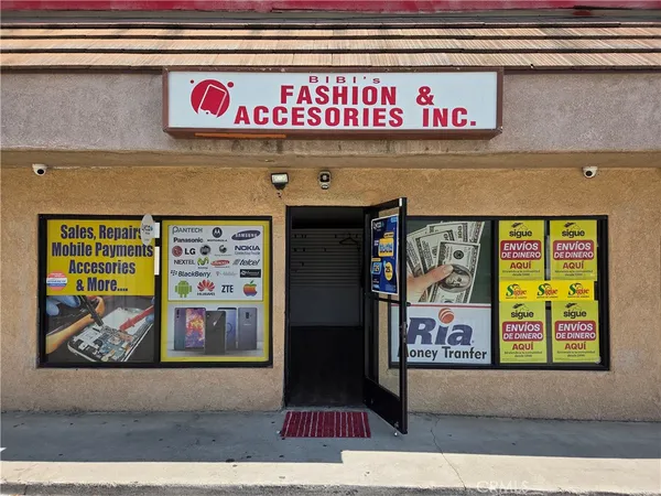 a sign that is on the side of a building