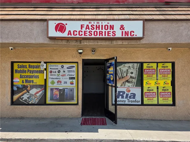 a sign that is on the side of a building