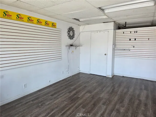 a view of a storage & utility room