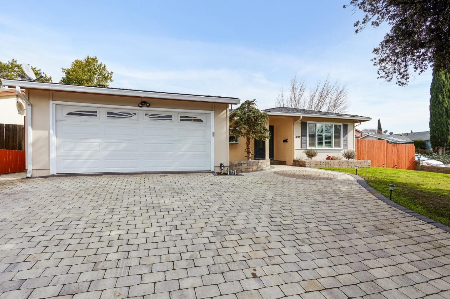 492 Dolores Drive Milpitas, CA 95035 - Photo 2 of 50 a view of a house with a backyard