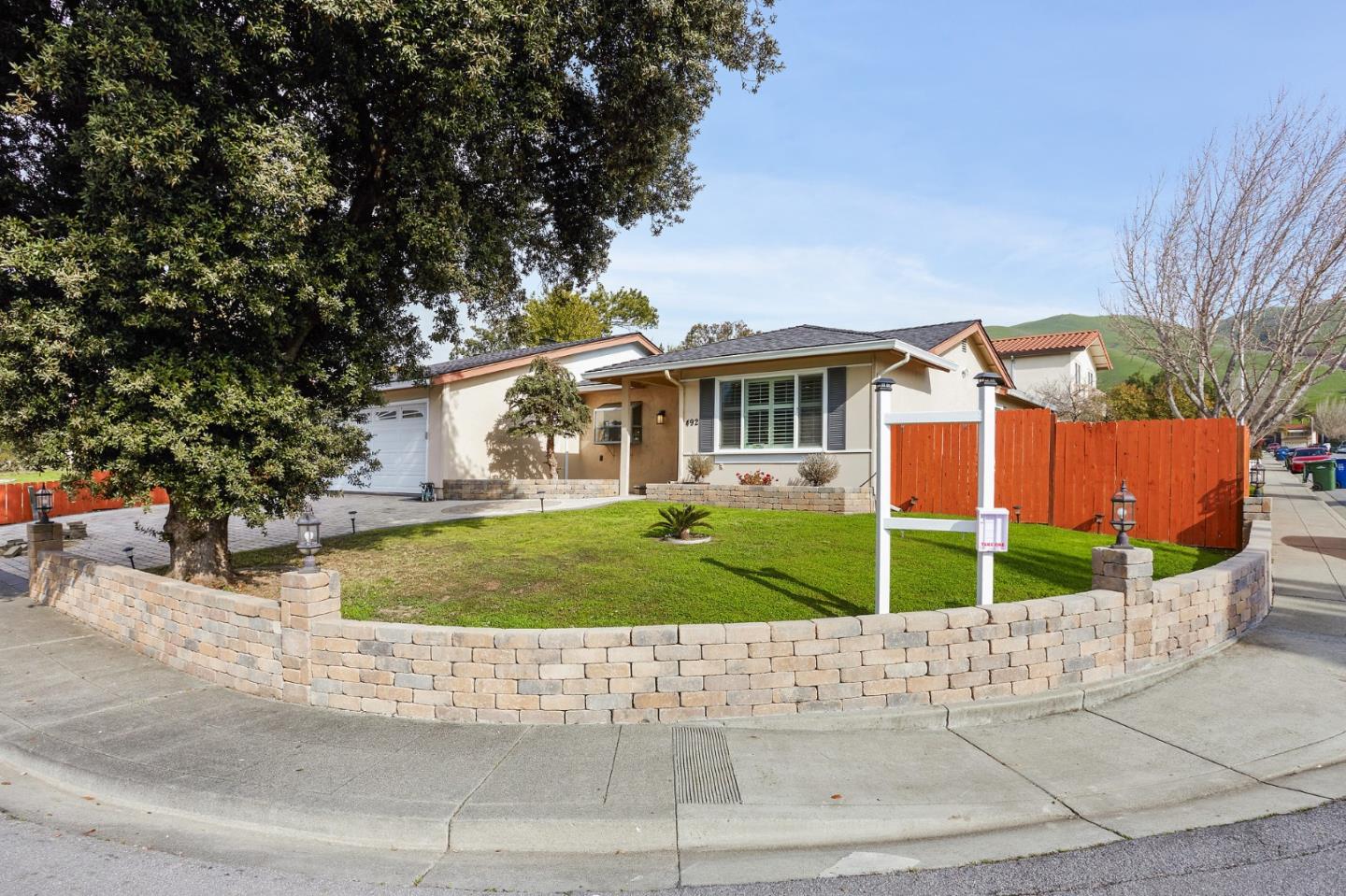 492 Dolores Drive Milpitas, CA 95035 - Photo 4 of 50 front view of a house with a yard