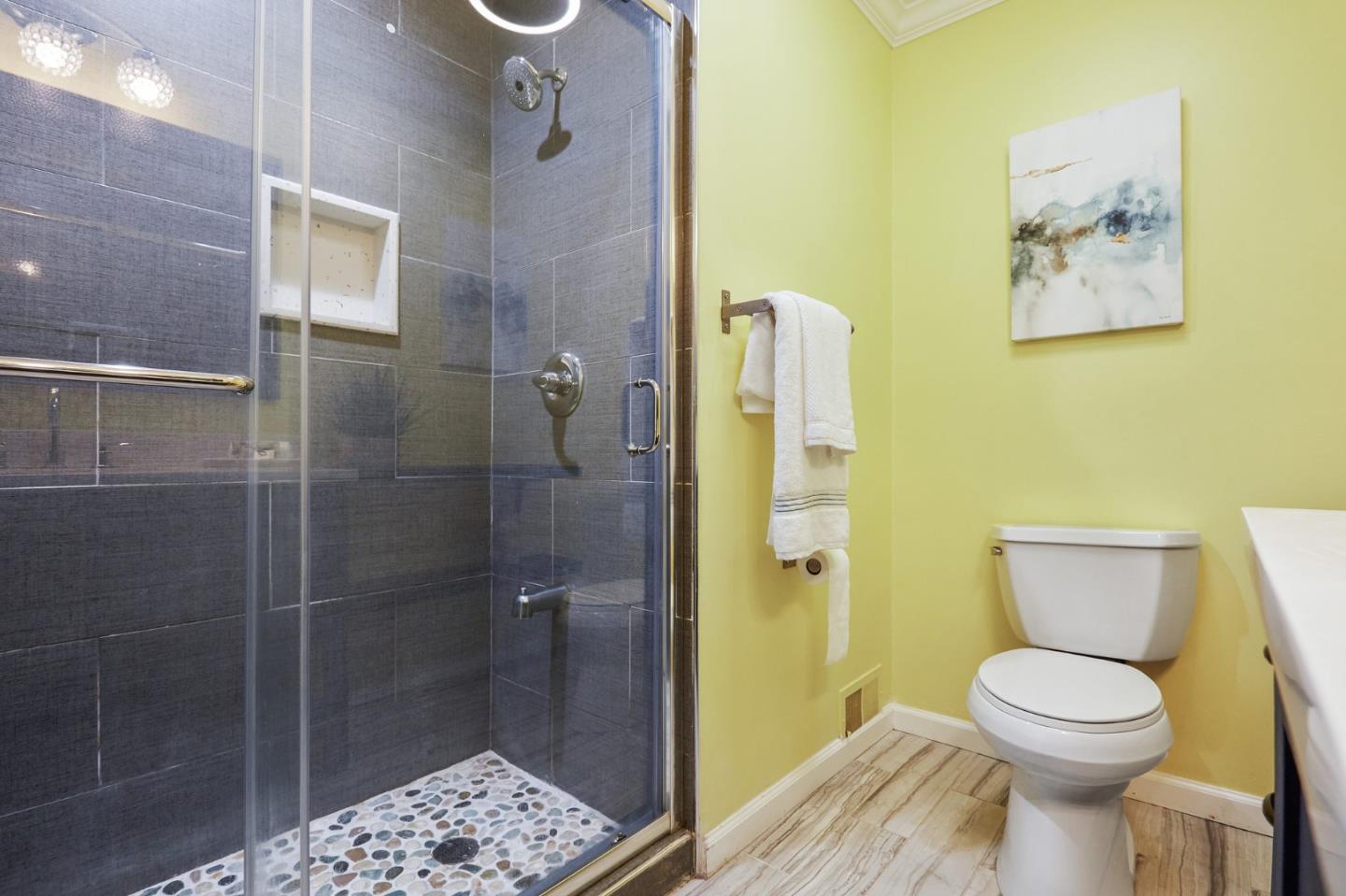 492 Dolores Drive Milpitas, CA 95035 - Photo 41 of 50 a bathroom with a toilet and a shower