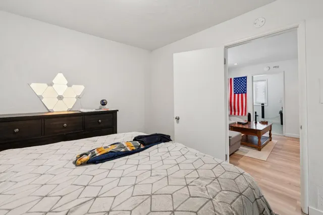 a bedroom with furniture and a couch