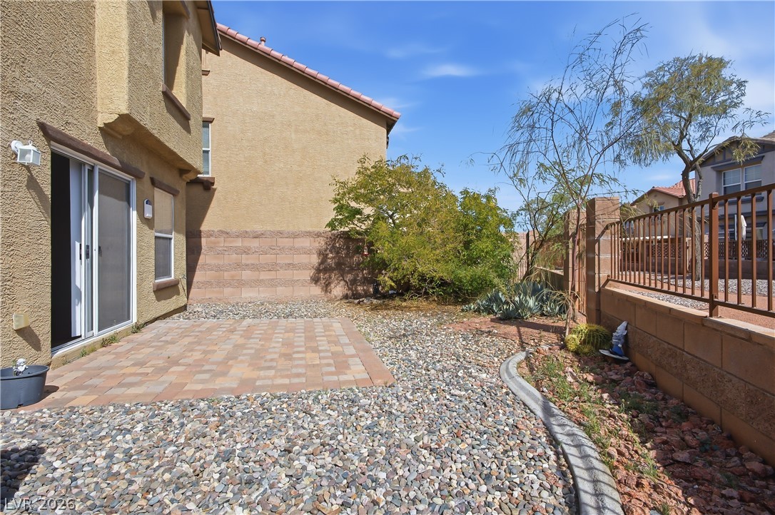 1172 Gecko Road Henderson, NV 89002 - Photo 22 of 30 Backyard is fenced and has a gate with access to walking trails