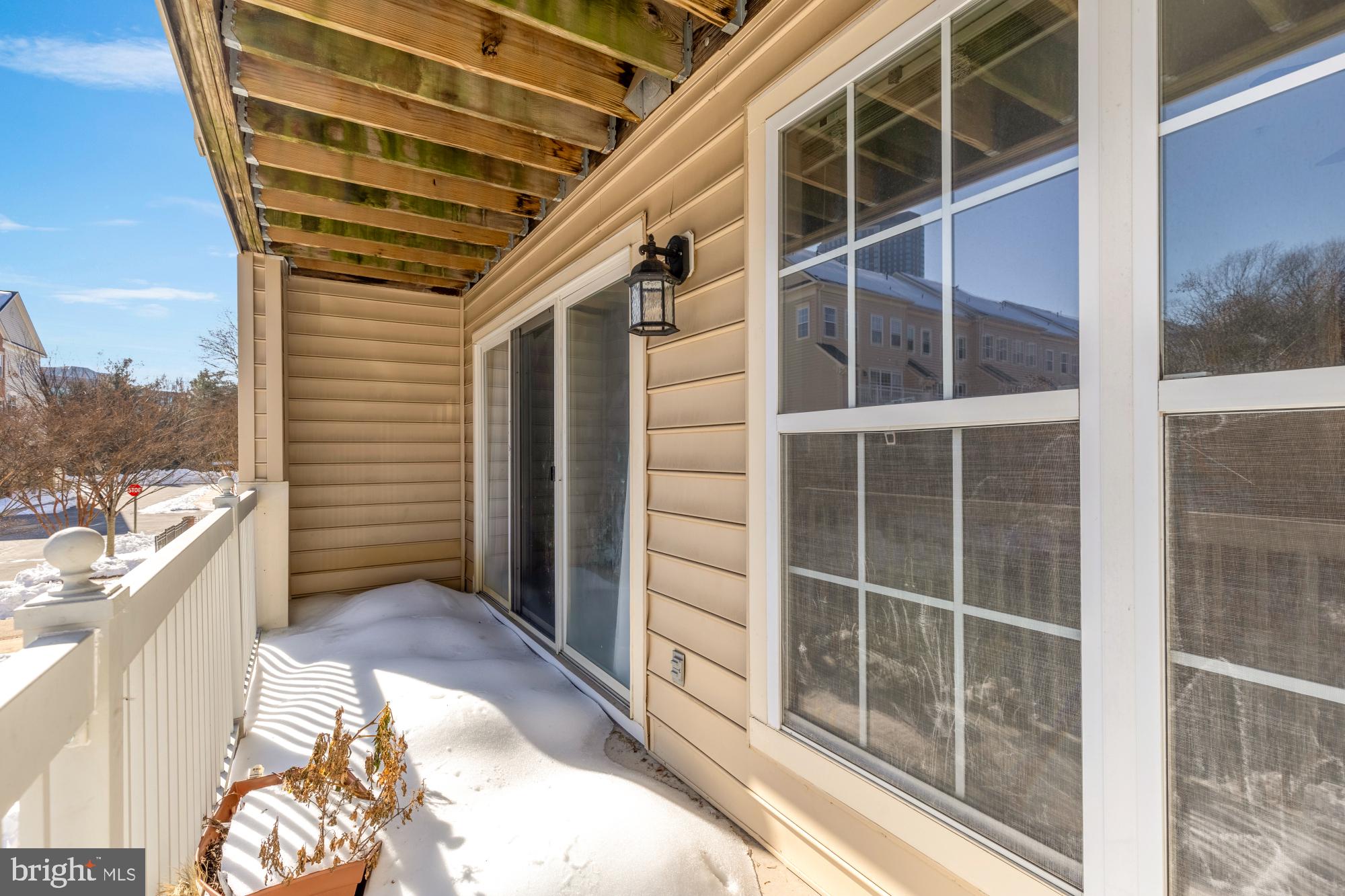 1887 Crescent Park Drive, Unit 111A Reston, VA 20190 - Photo 23 of 27 a view of balcony