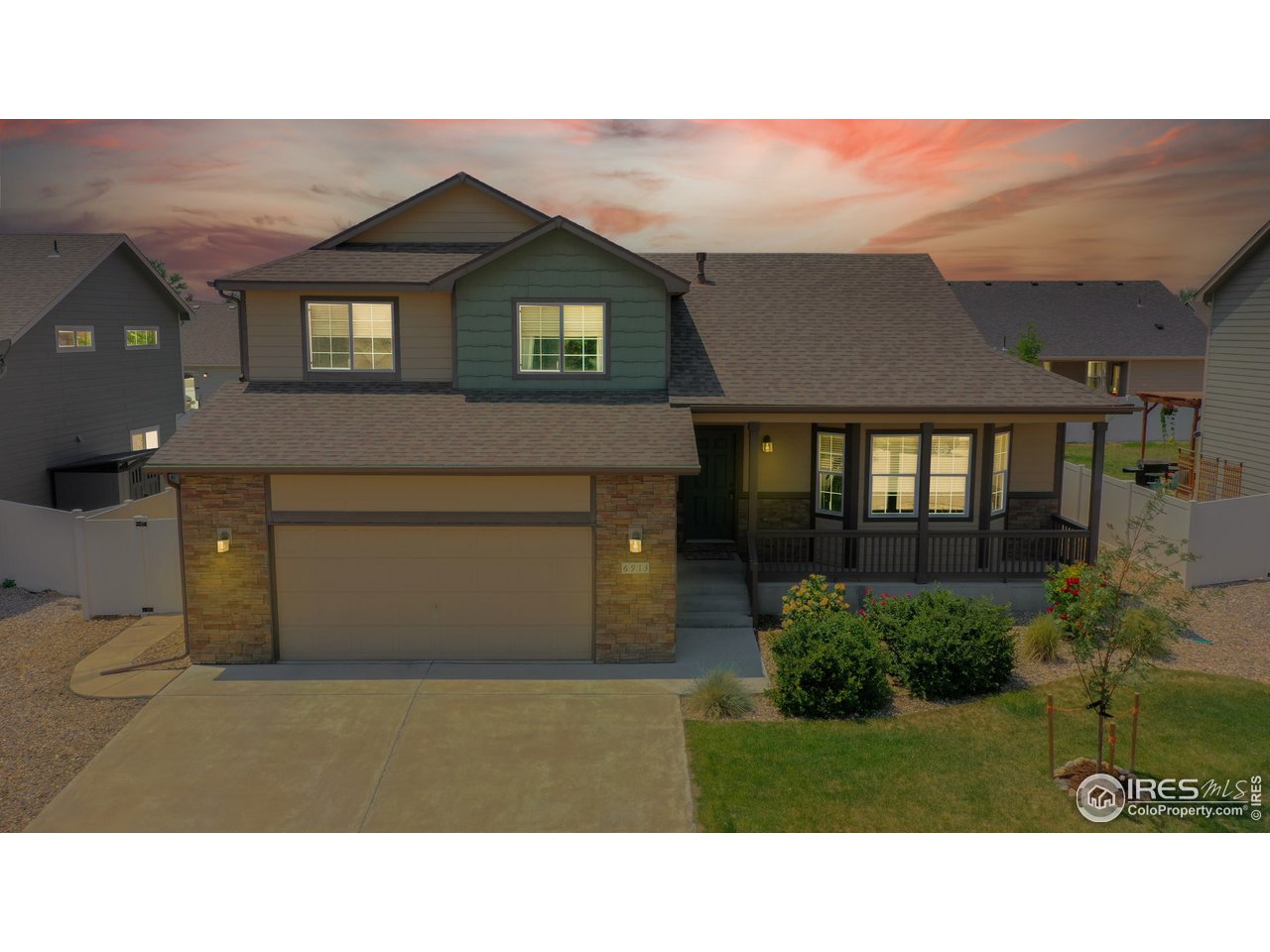 6913 McClellan Road Wellington, CO 80549 - Photo 2 of 40 Front of home 2